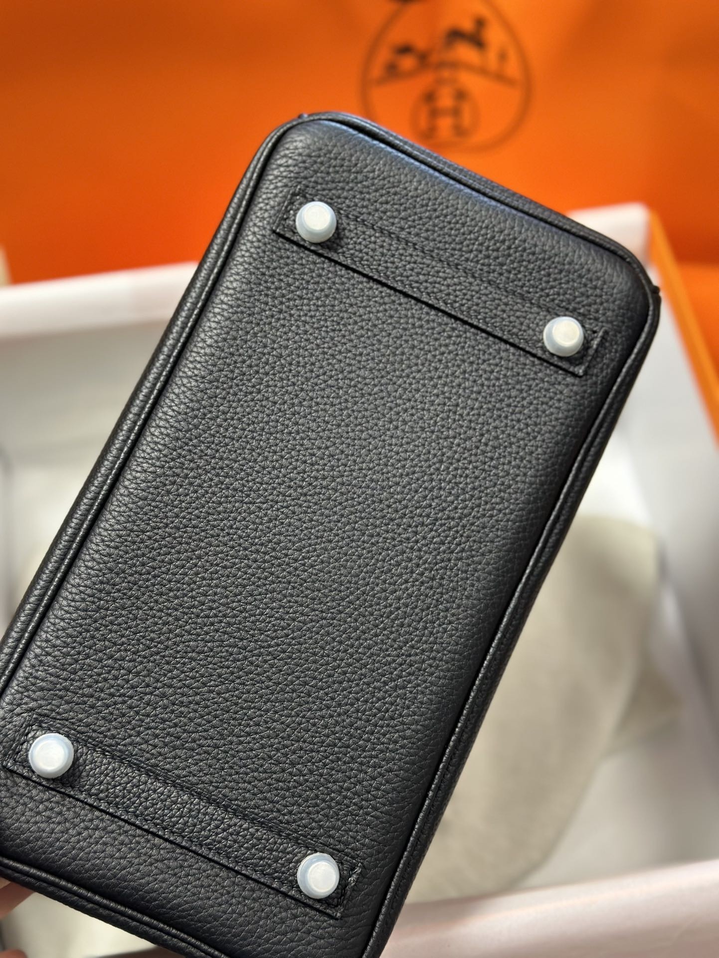 HERMES エルメス バーキン 25cm トゴ ブラック シルバー金具