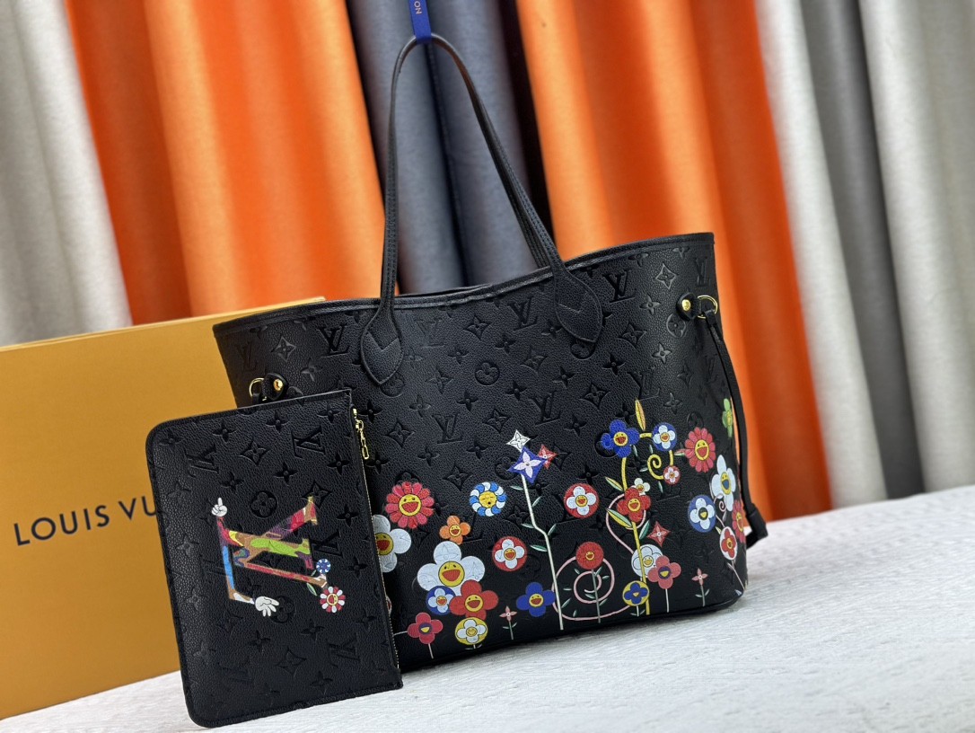 LOUIS VUITTON ルイヴィトン M13675 LV x TM NEVERFULL ハンドバッグ