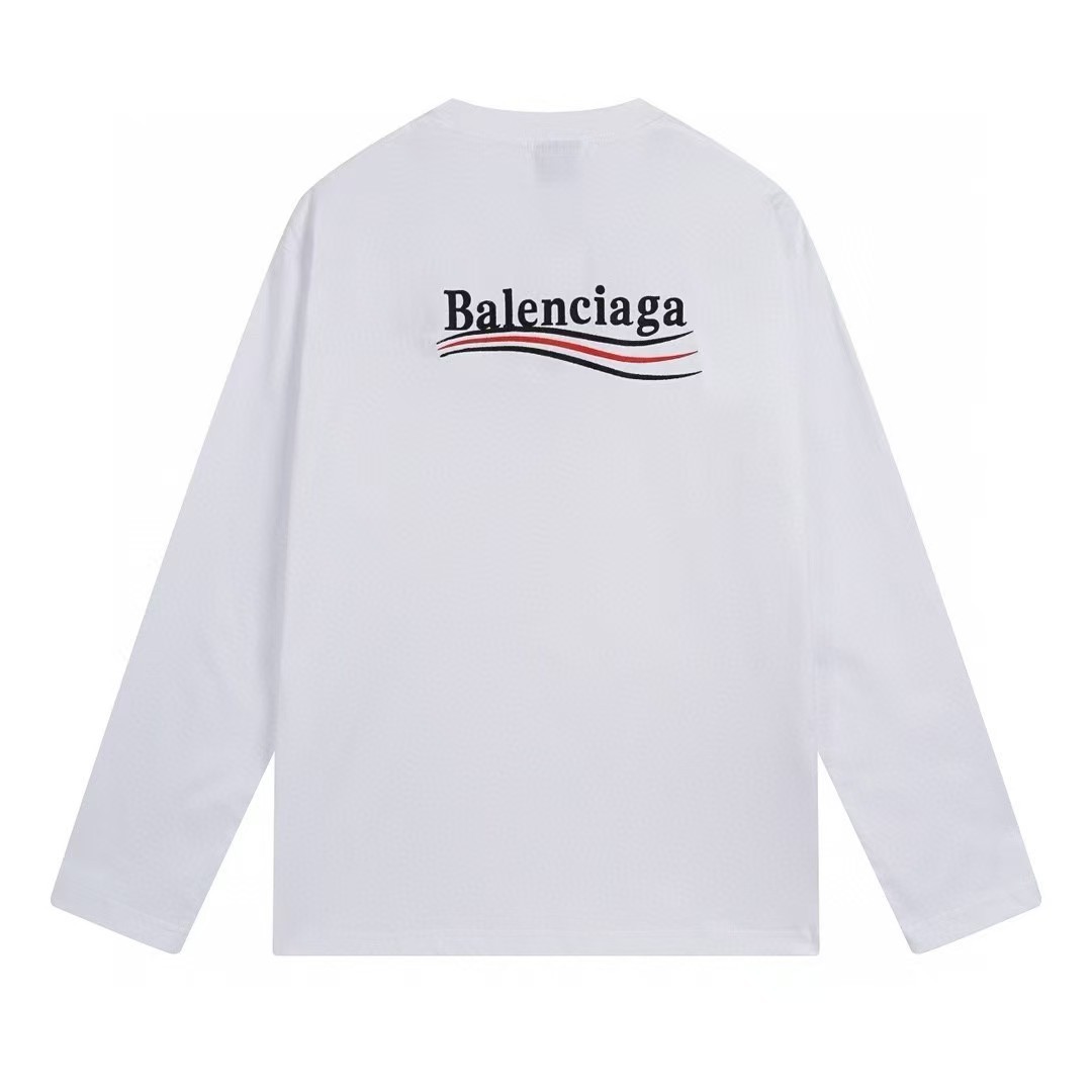 【BALENCIAGA旗艦店】バレンシアガ 刺繡長袖 ご好評に付き再入荷！