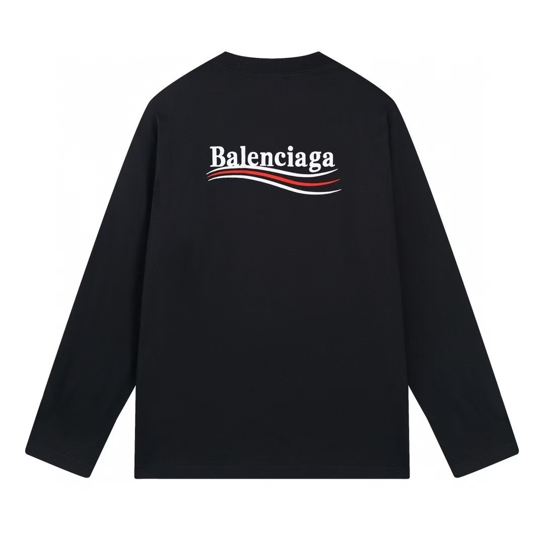 【BALENCIAGA旗艦店】バレンシアガ 刺繡長袖 ご好評に付き再入荷！