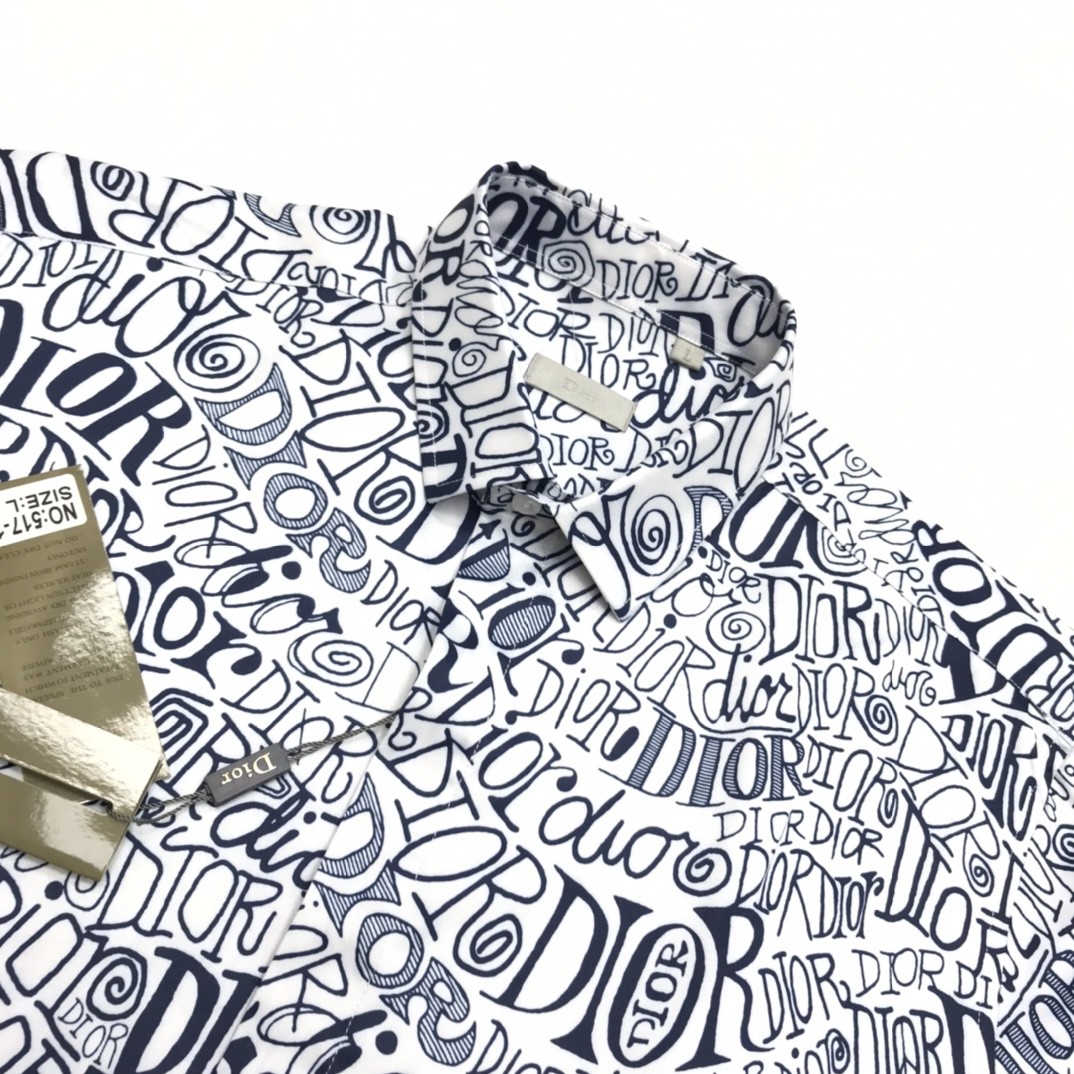 【 Dior 旗艦店】長袖シャツ、ご好評に付き再入荷【男女兼用】