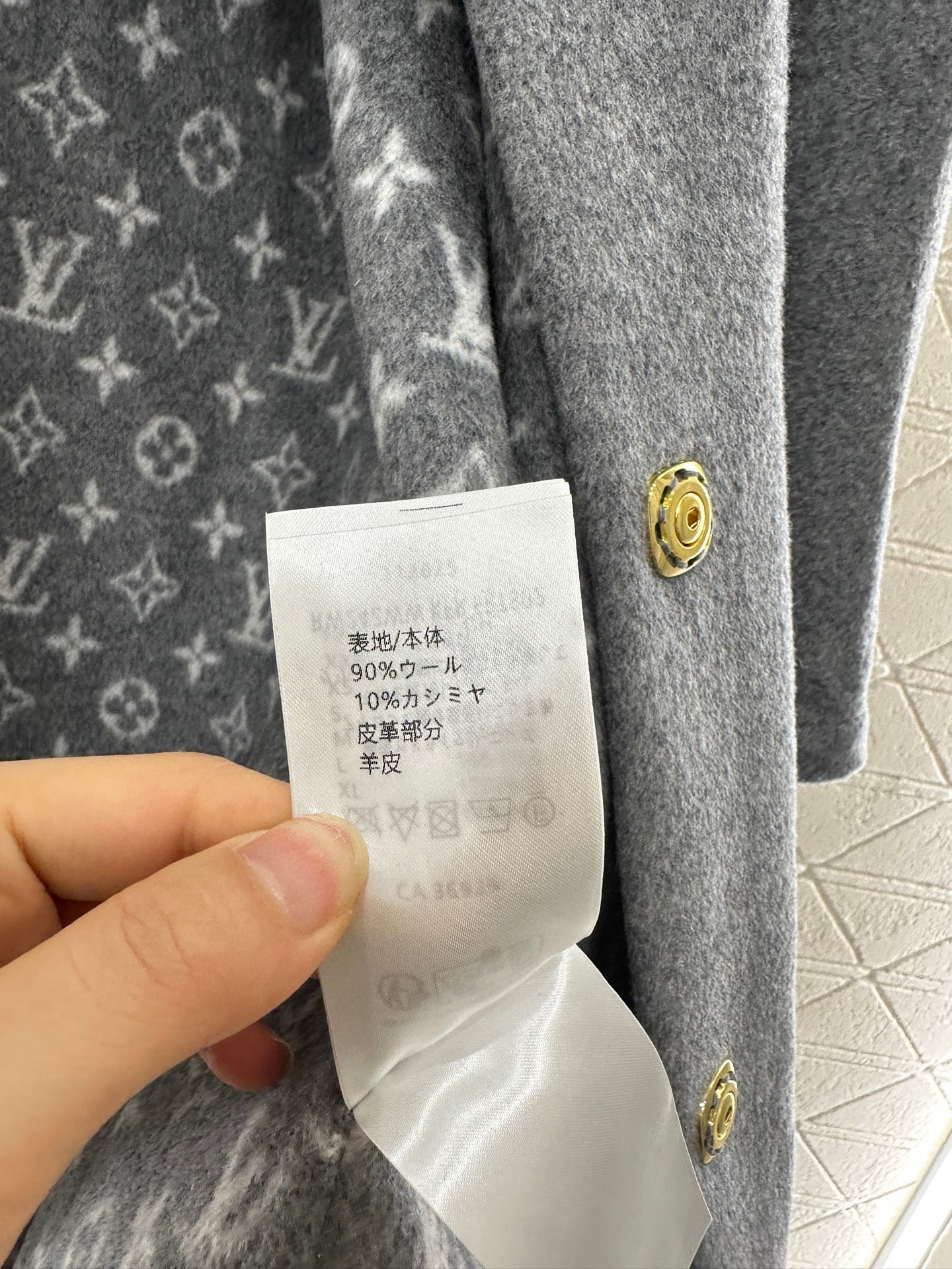 【LOUIS VUITTON旗艦店】ルイヴィトン オーバーコート ご好評に付き再入荷！