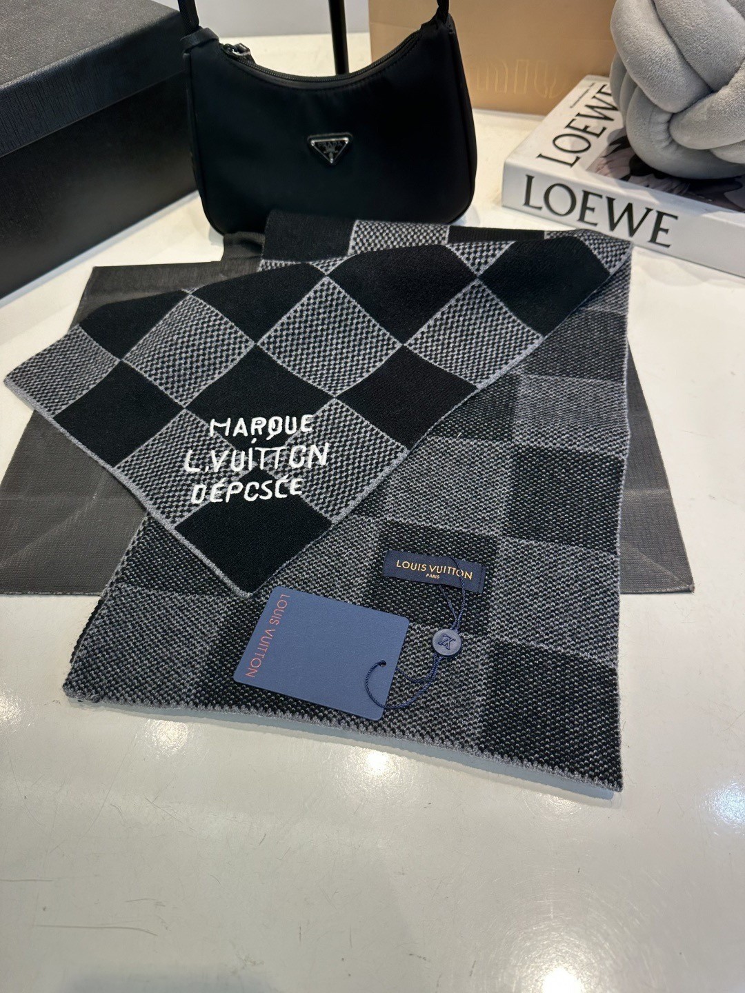 【LOUIS VUITTON旗艦店】ルイヴィトン ハット スカーフ 限定発売 送料無料