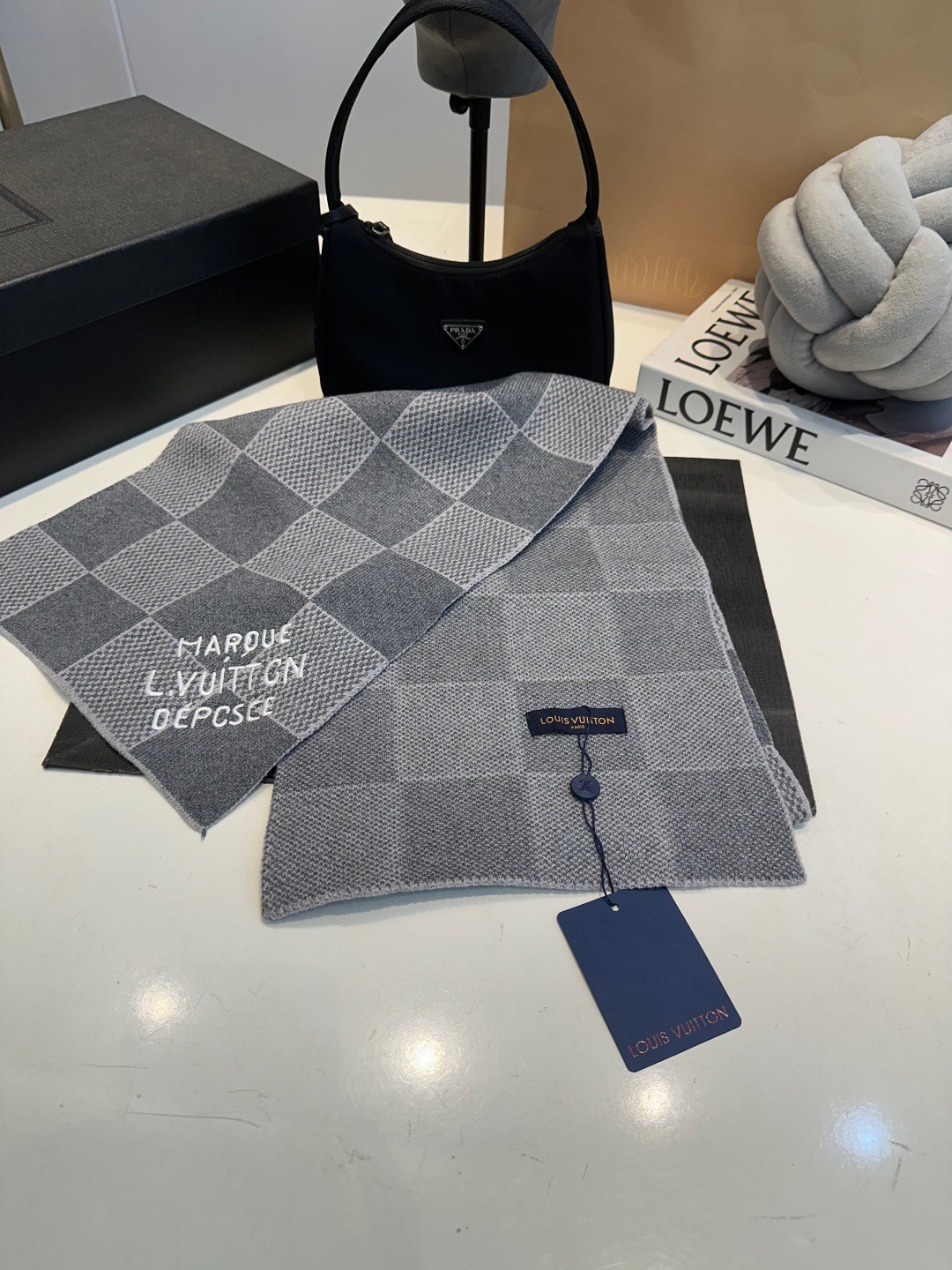 【LOUIS VUITTON旗艦店】ルイヴィトン ハット スカーフ 限定発売 送料無料