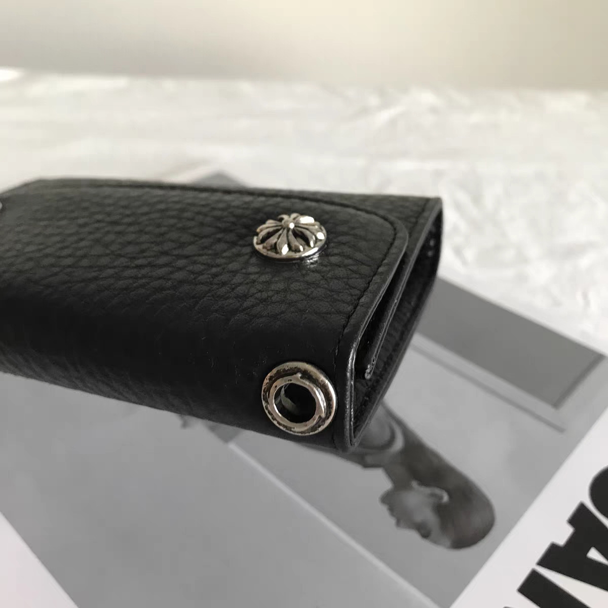 【CHROME HEARTS】 (クロムハーツ) 財布  12.5*9CM