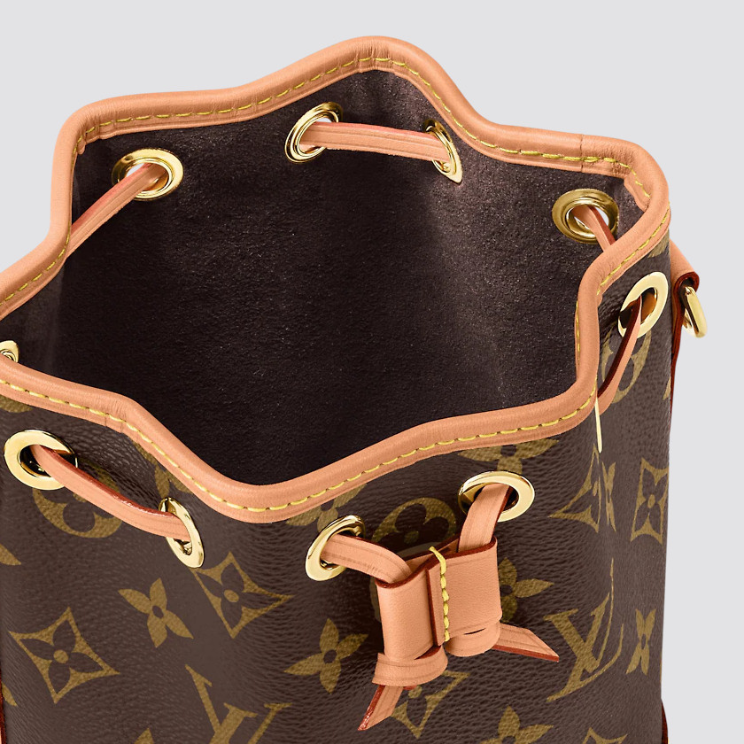 【ルイ ヴィトン】ナノ・ノエ ２WAY モノグラム 上品 鞄