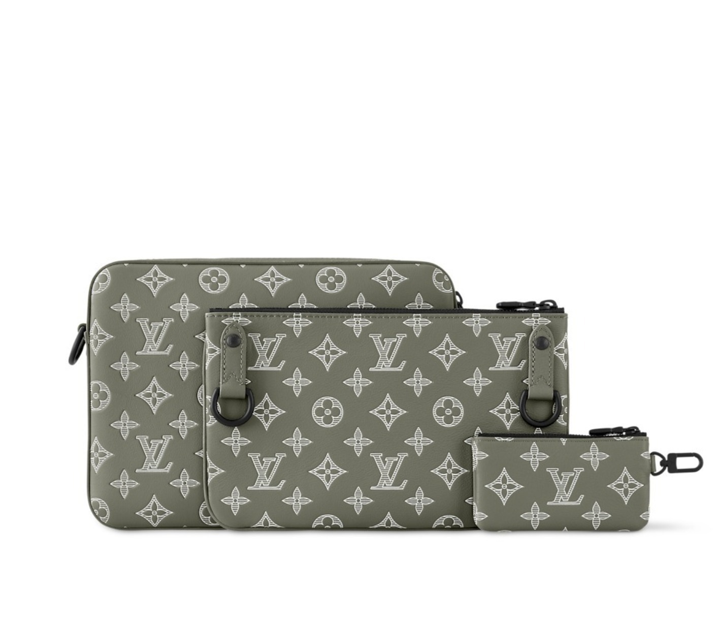 【収納力抜群♪】ルイヴィトン トリオ・メッセンジャー M12490