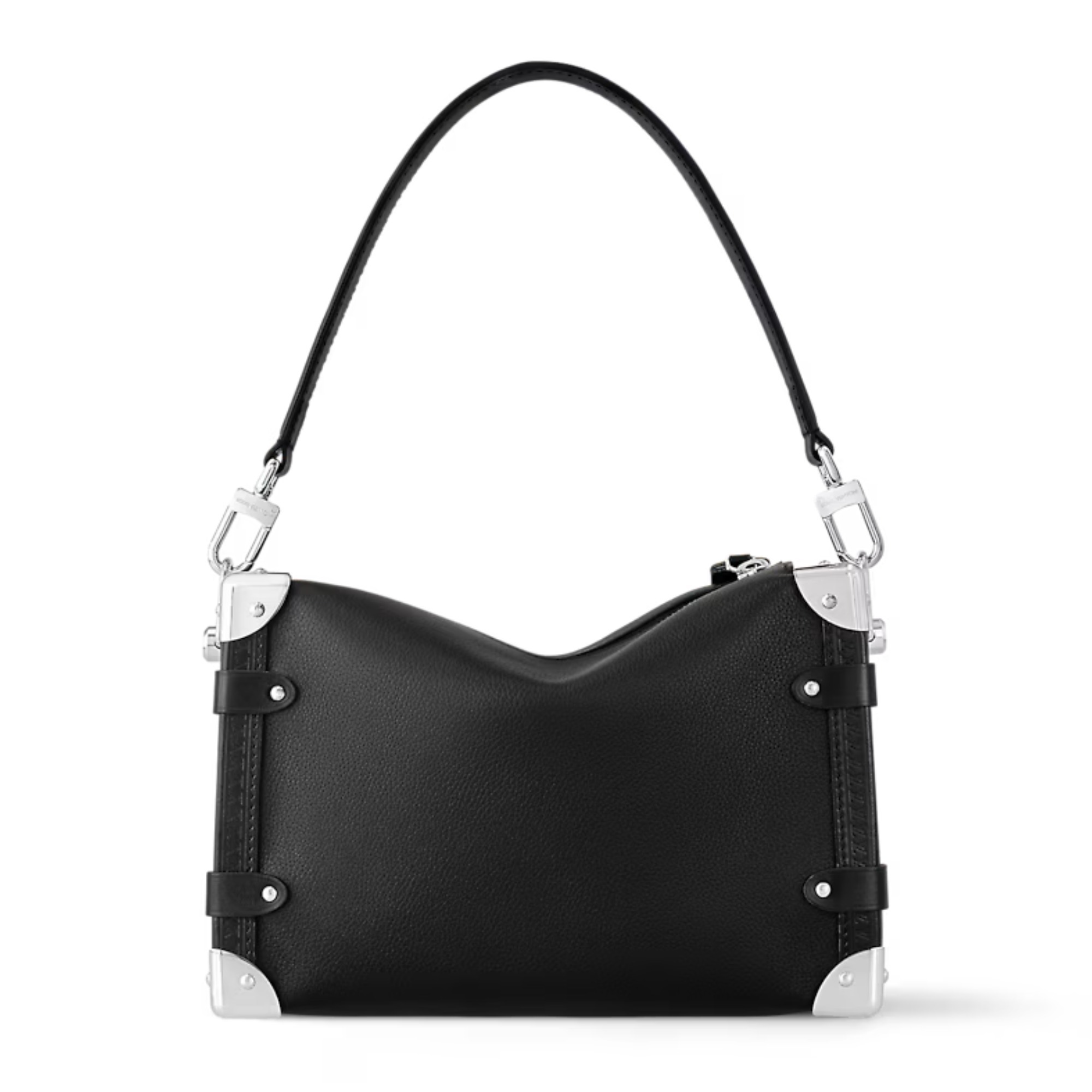【LOUIS VUITTON】 グレインカーフレザー サイドトランク MM M25160