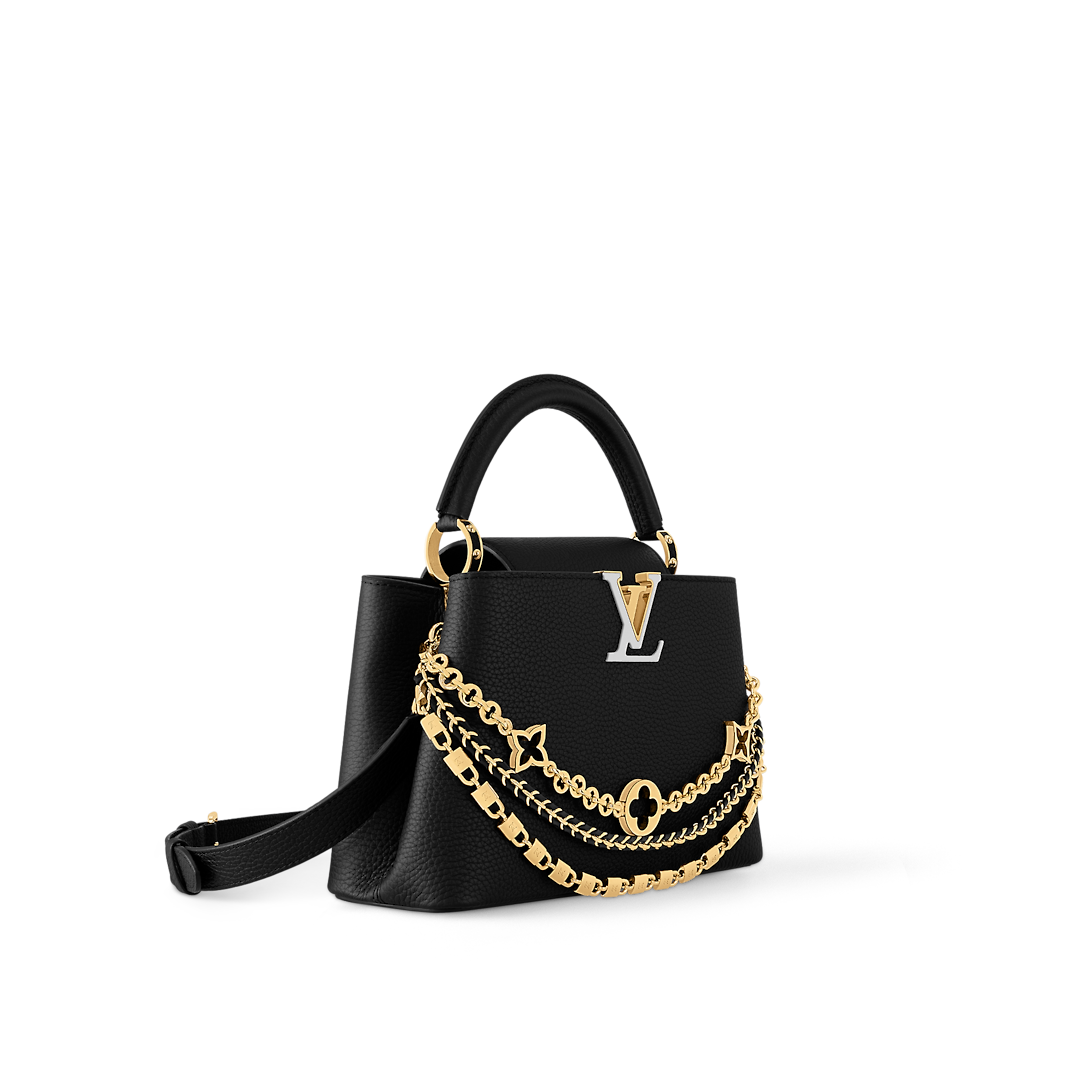 LOUIS VUITTON ルイヴィトン M12345 CAPUCINES BB ハンドバッグ