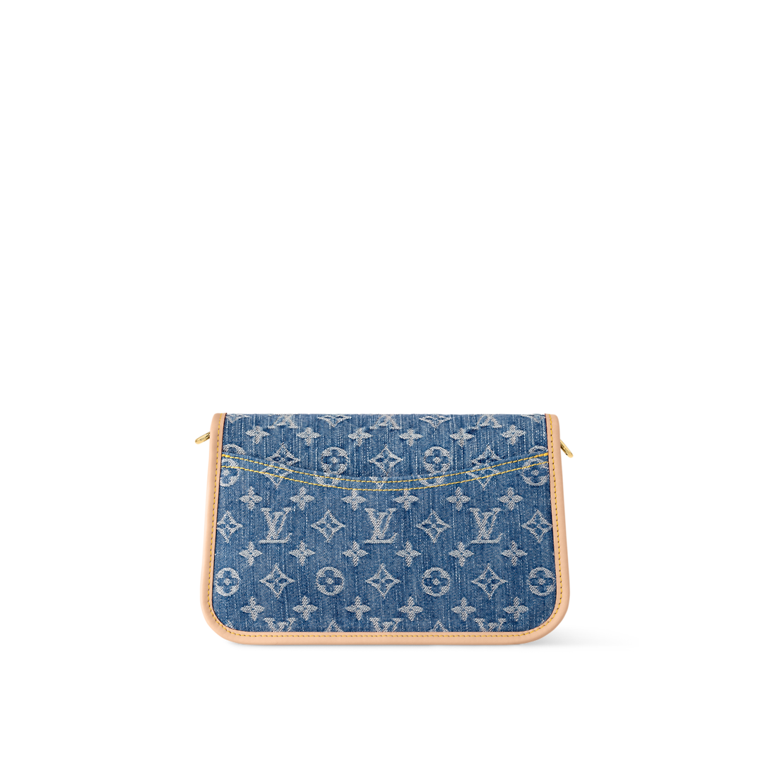 LOUIS VUITTON ルイヴィトン DIANE デニムクロスボディバッグ M13070