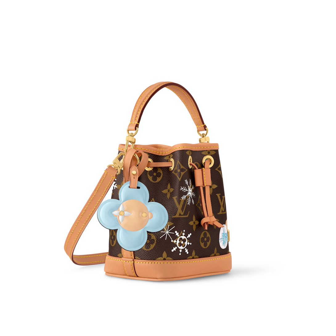 【LOUIS VUITTON旗艦店】ルイ・ヴィトン 2024年クリスマス限定 NANO NOÉ M12221