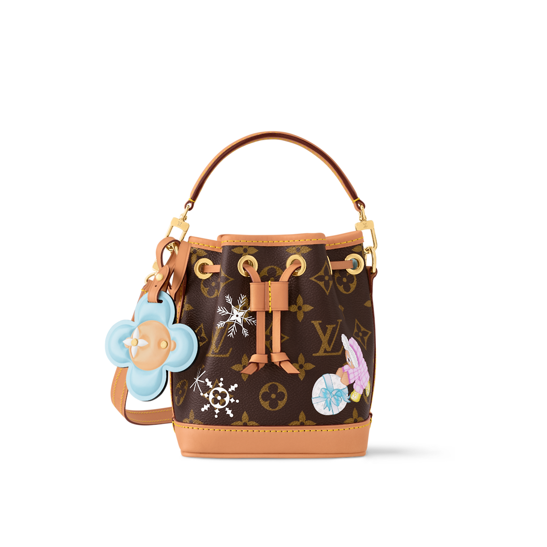 【LOUIS VUITTON旗艦店】ルイ・ヴィトン 2024年クリスマス限定 NANO NOÉ M12221