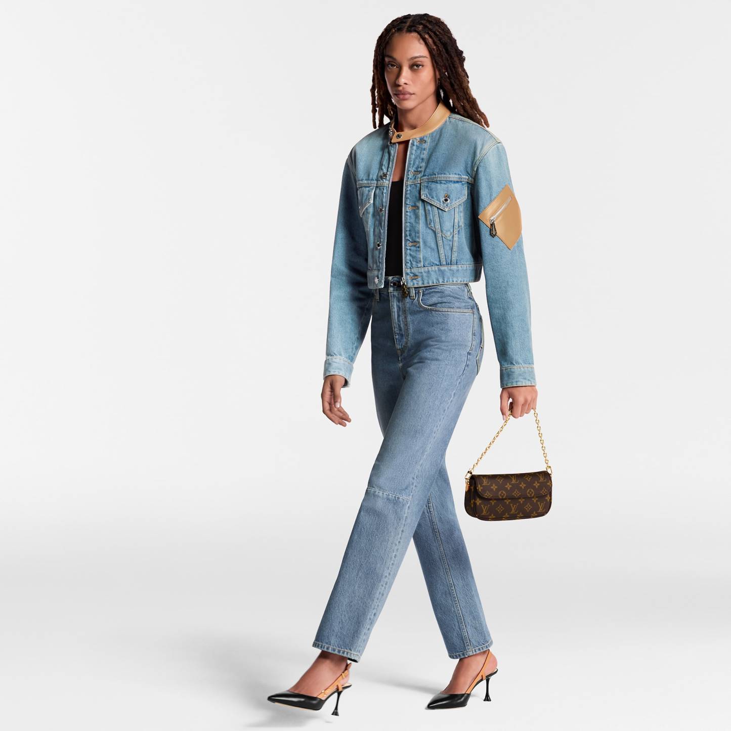 LOUIS VUITTON ルイヴィトン M81911 WALLET ON CHAIN IVY バッグ