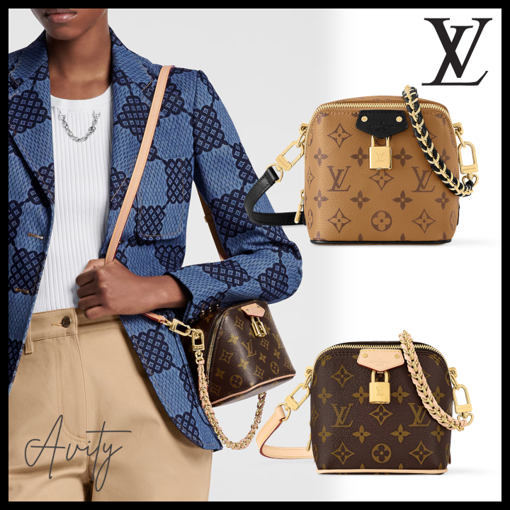 【レアな形が可愛い♪2色】LOUIS VUITTON ショルダーバッグ M47162 M47096