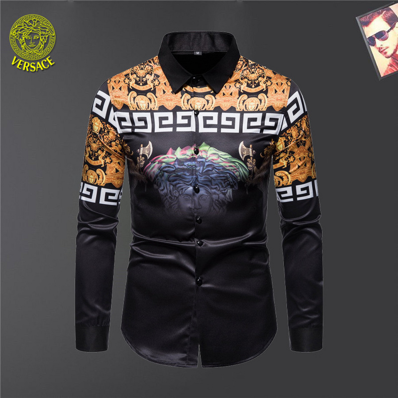 VERSACE ヴェルサーチ 長袖シャツ 2カラー