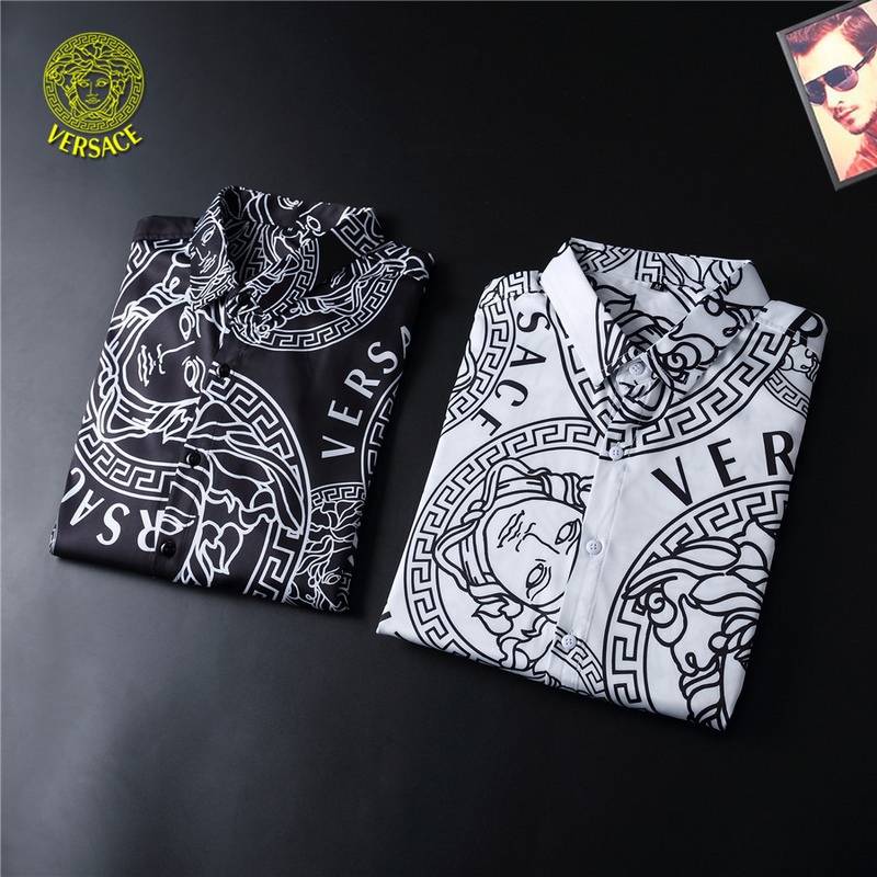 Versace ヴェルサーチ 長袖シャツ 2カラー