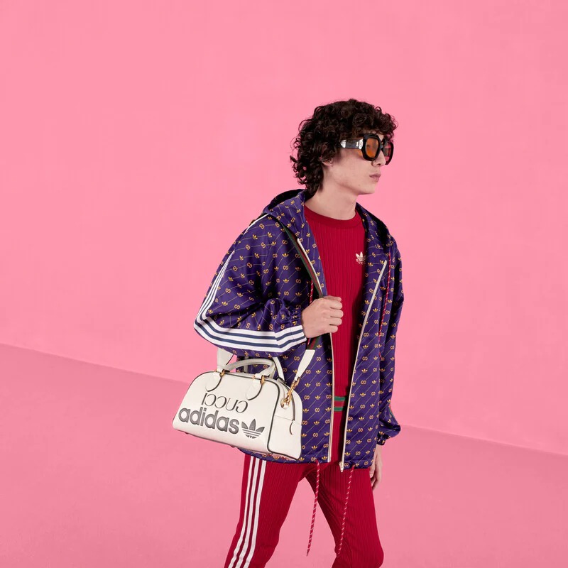 ADIDAS X GUCCI ミニ ダッフルバッグ 28 X 16 X 12CM