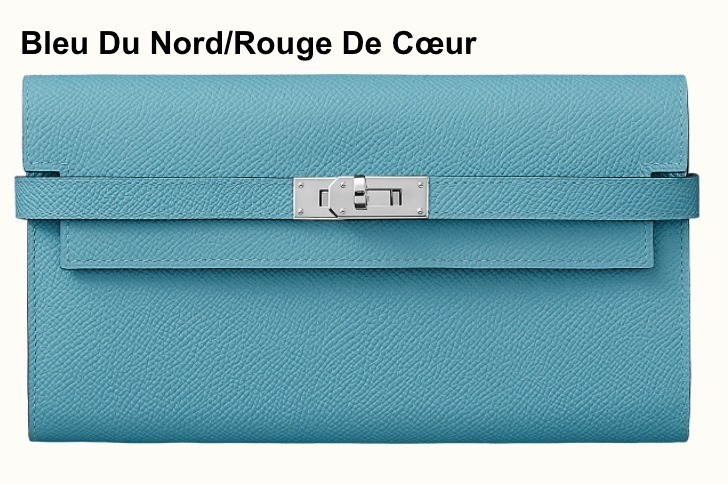 大人の贅沢 ◆HERMES直営店◆グレージュ&ブラック☆長財布 KELLY