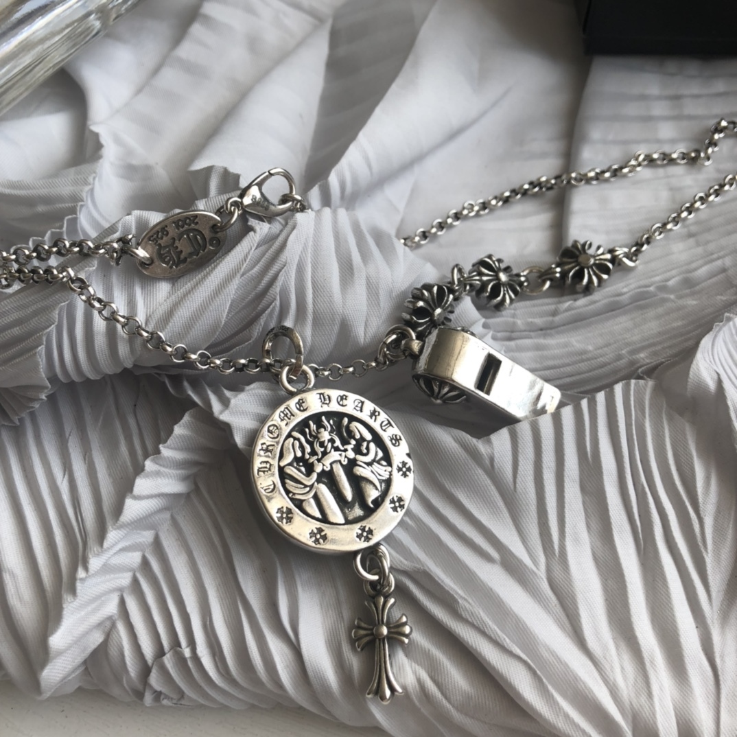 Chrome Hearts クロムハーツ  エンジェルメダル ネックレス