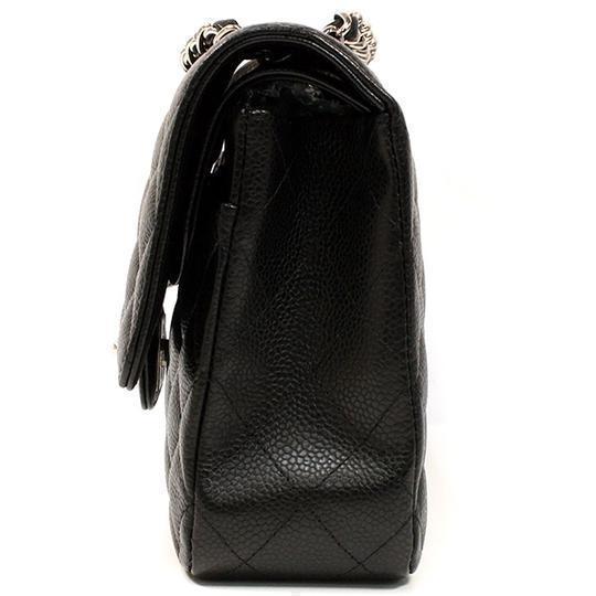 【CHANEL】マトラッセ25Wフラップチェーンショルダーバッグ A01112 キャビアスキン