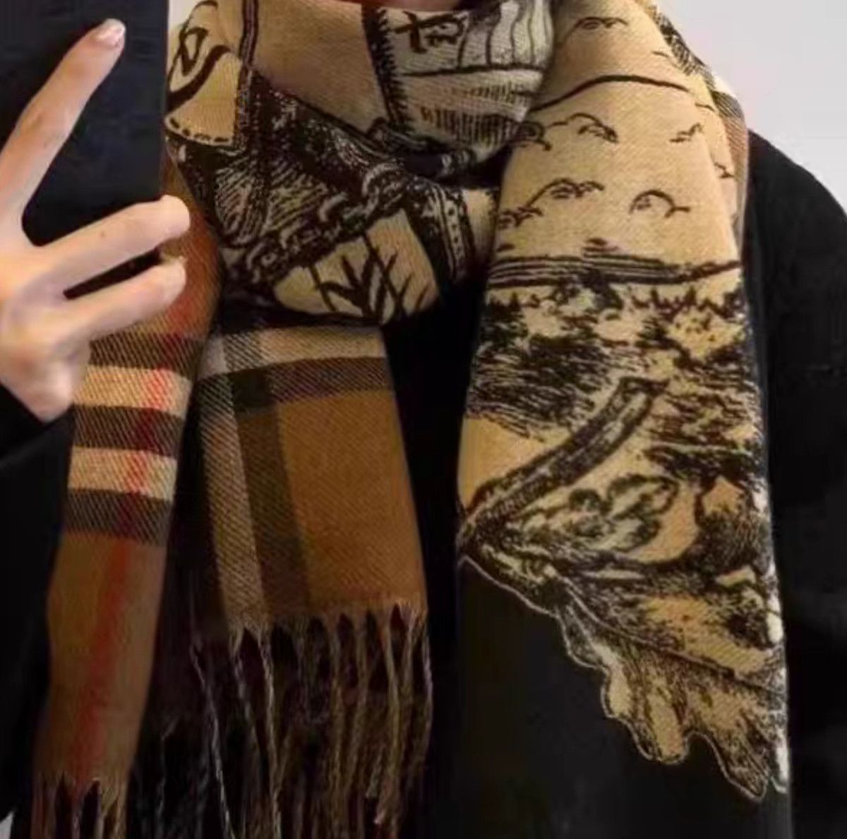 【BURBERRY公式旗艦店】バーバリー スカーフ 2本目追加＋2,000円