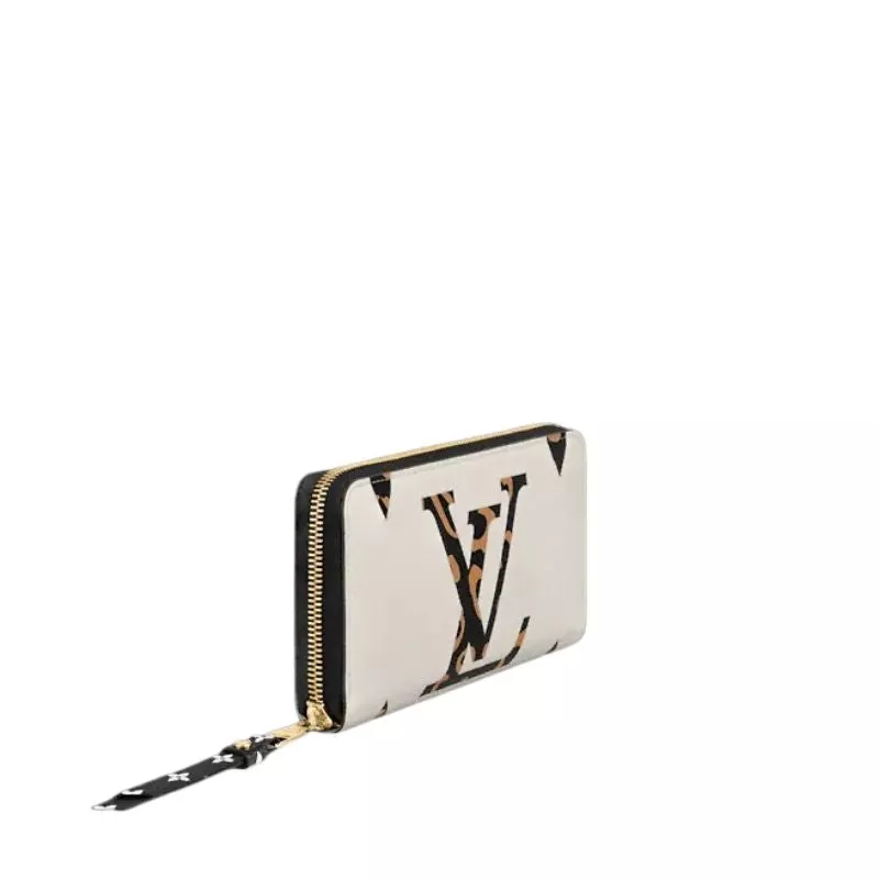 【LOUIS VUITTON】 ラウンド長財布　ジッピー・ウォレット　モノグラムジャイアント・ジャングル　M44745【財布】