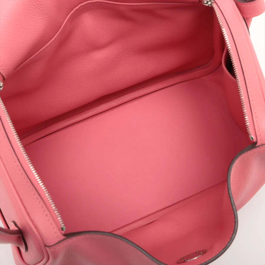 エルメス リンディ26 エバーカラー ローズアザレ シルバー金具