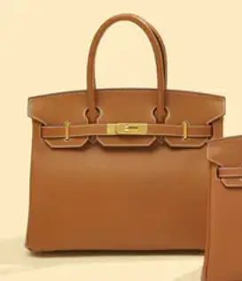 【HERMES】エルメス バーキン25　トゴ　ブラウン【中古·未使用】