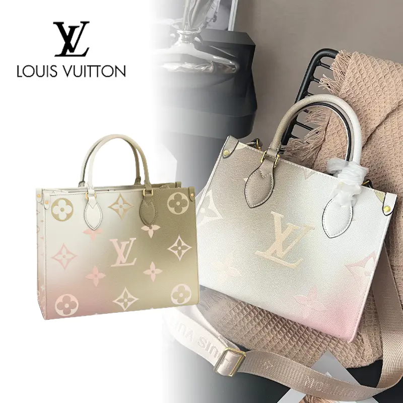 新作 Louis Vuitton トートバック モノグラム エレガンス カーキ