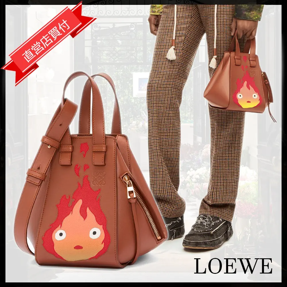 LOEWE ハウルの動く城 コラボ カルシファー ハンモック バッグ