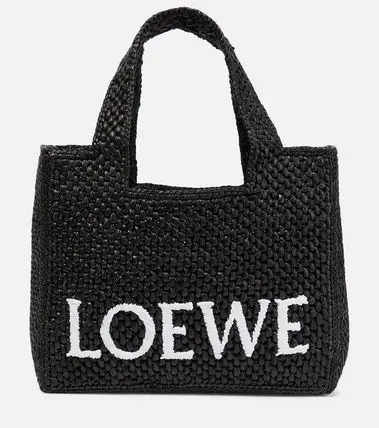 ∞∞ LOEWE ∞∞ Paula's Ibiza Font raffia バッグ ☆
