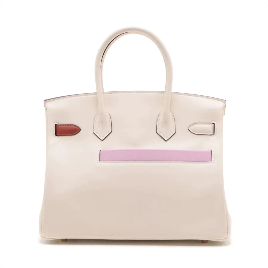 HERMES エルメス バーキン30 カラーマティック ヴォースイフト ナタ ゴールド金具