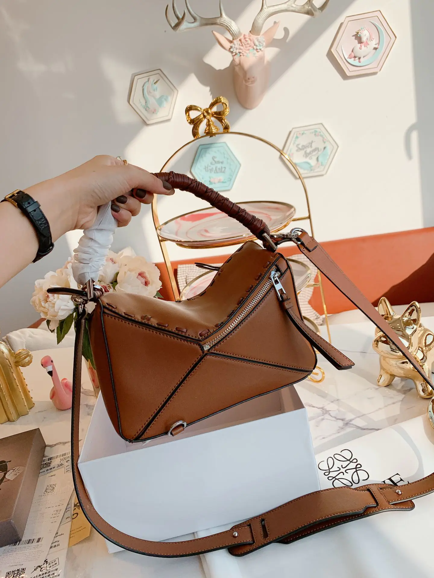 Loewe-2023新作 ロエベ パズル編み込みスタイル