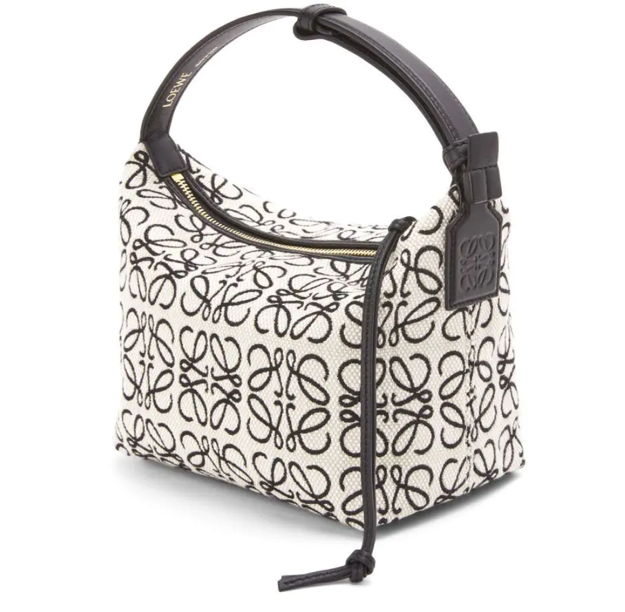 LOEWE☆スモール Cubiバッグ☆Anagramジャカード&カーフスキン (LOEWE/ショルダーバッグ・ポシェット) 71059471