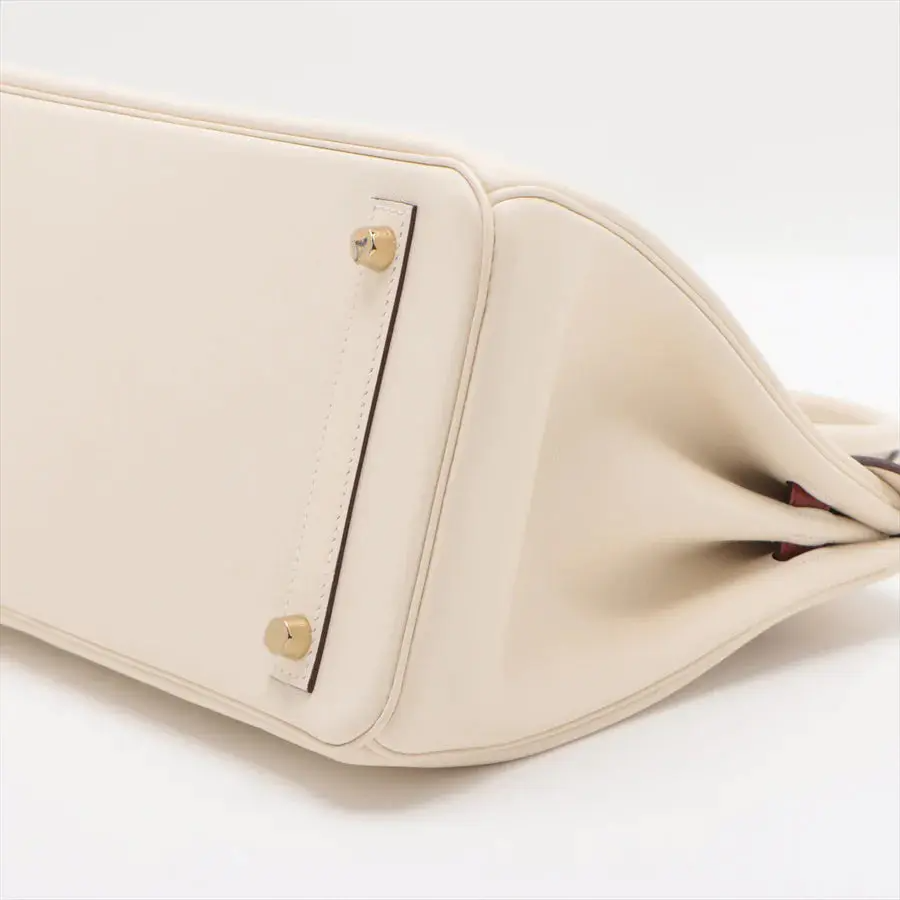 HERMES エルメス バーキン30 カラーマティック ヴォースイフト ナタ ゴールド金具