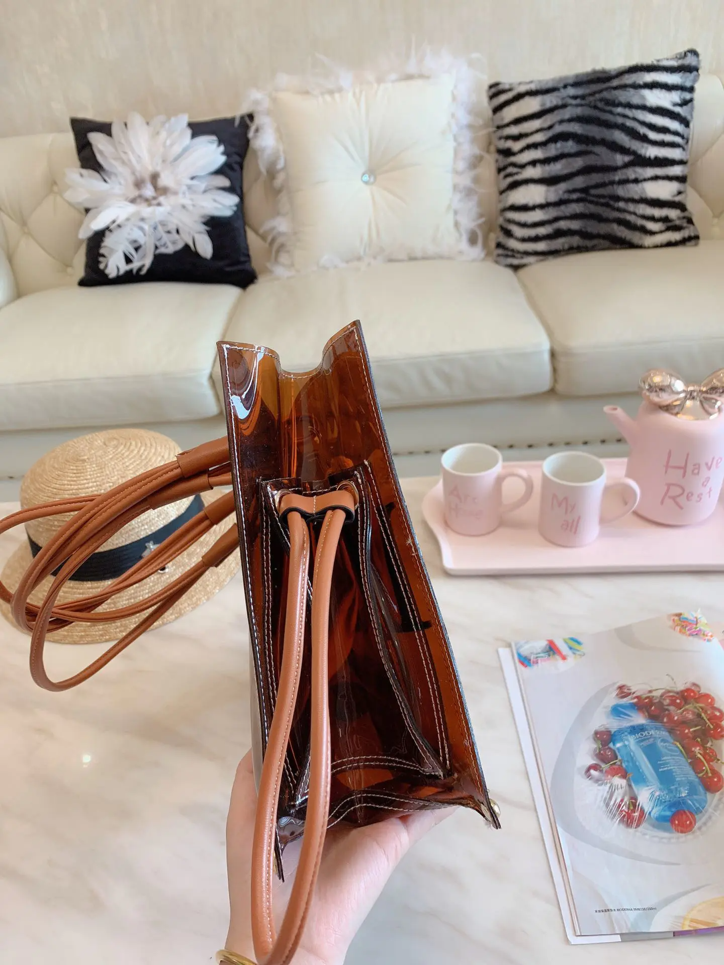 Loewe 新しいショッピング透明バッグ