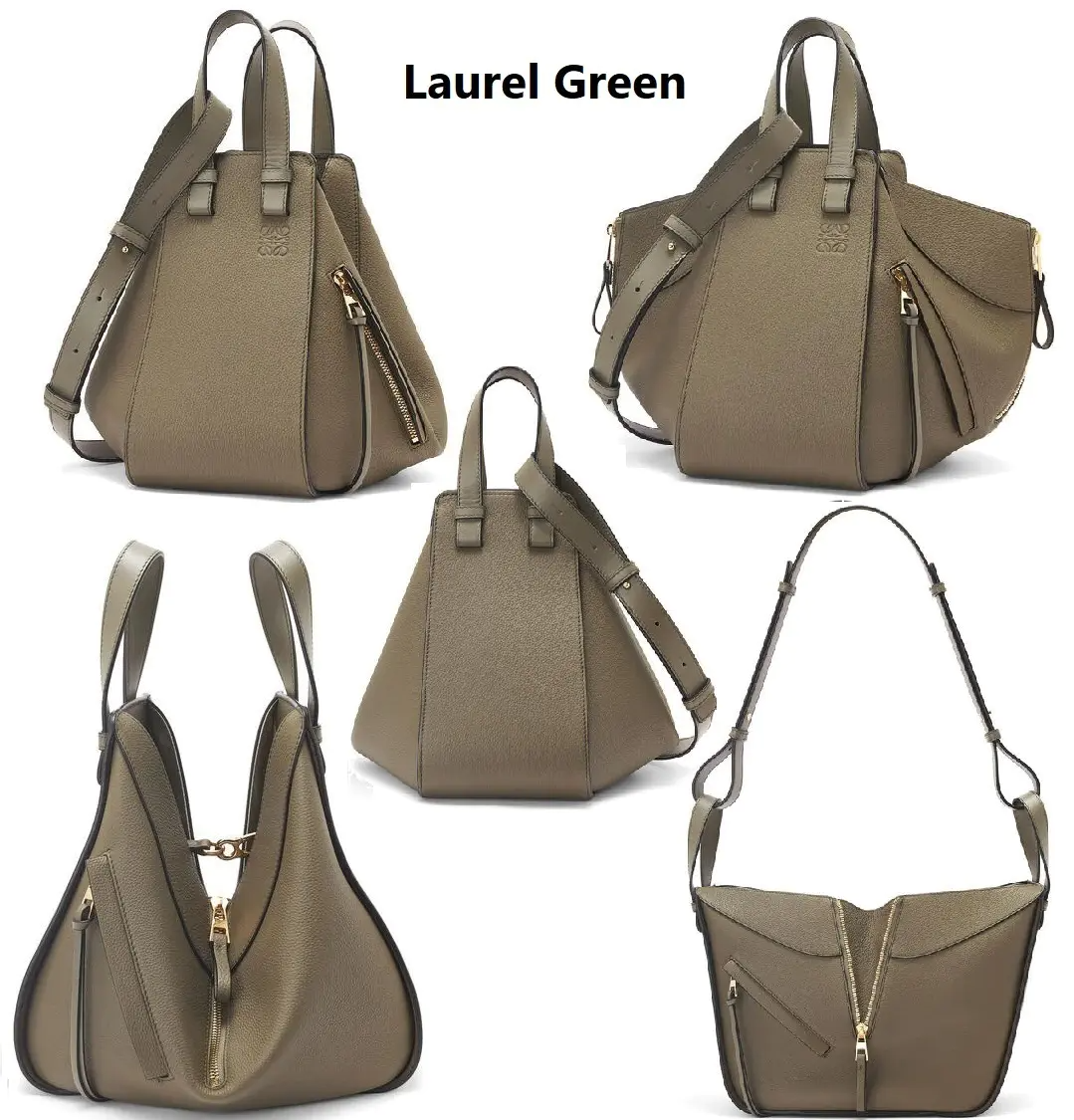 LOEWE☆ハンモックバッグ スモールソフトグレインカーフ