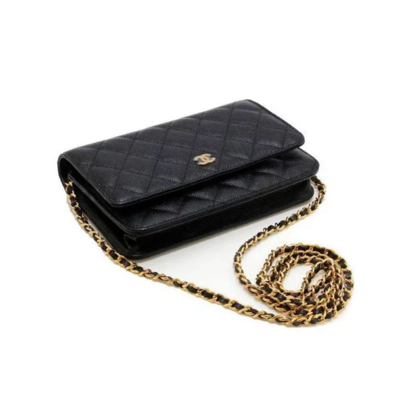 【憧れ】CHANEL シャネル チェーンウォレット　マトラッセバックセレブ愛用-BUYMA 19.2*12.3*3.5cm