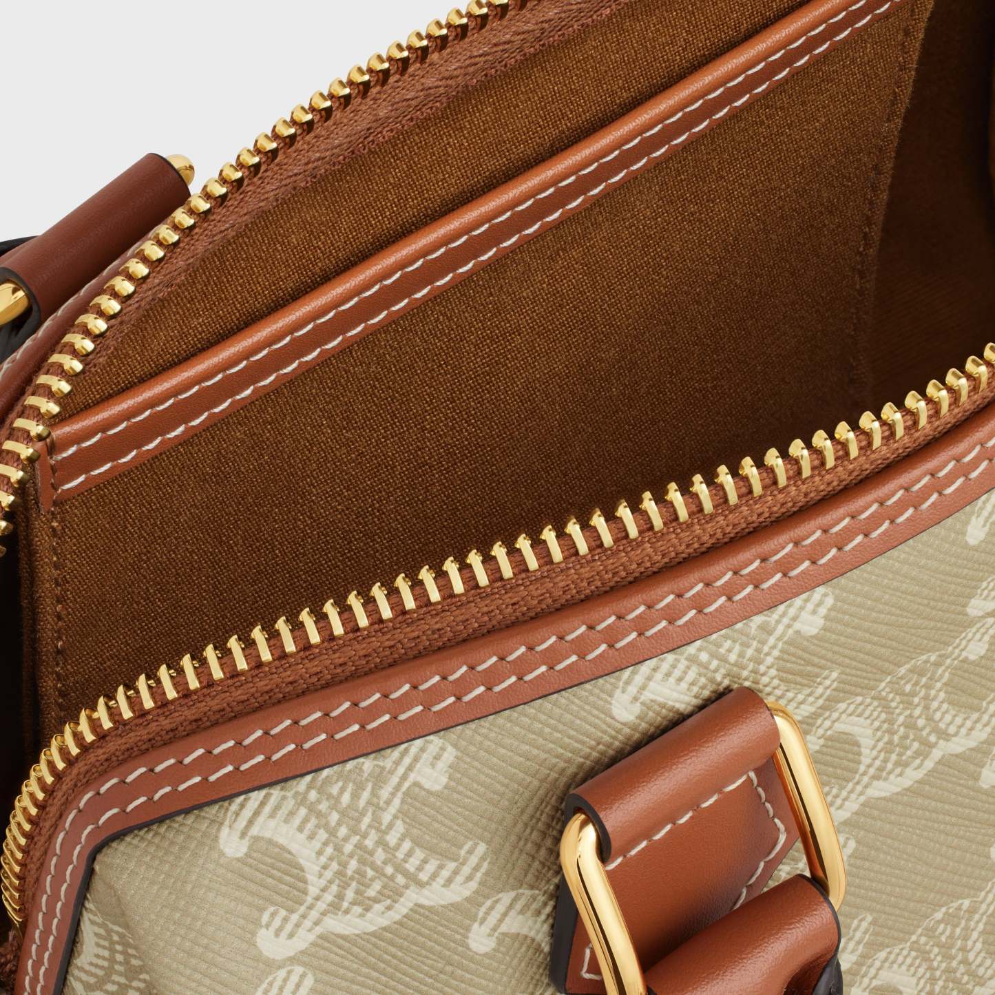 スモール ボストン / トリオンフキャンバス＆カーフスキン