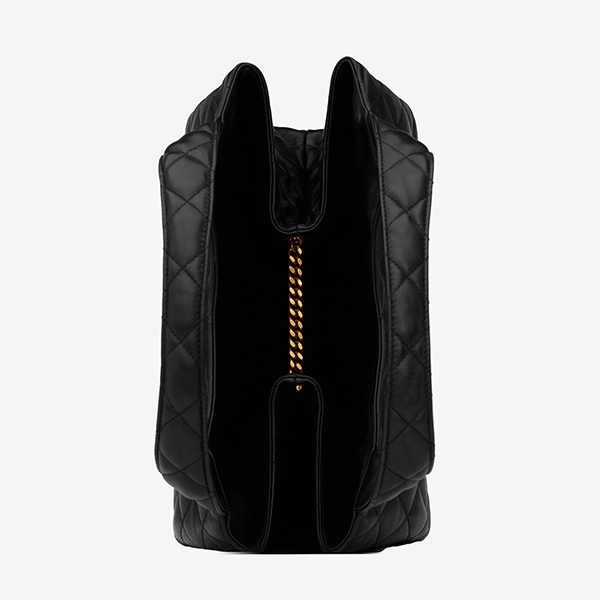 【SAINT LAURENT】ラムスキン ICAREマキシ ショッピングバッグ