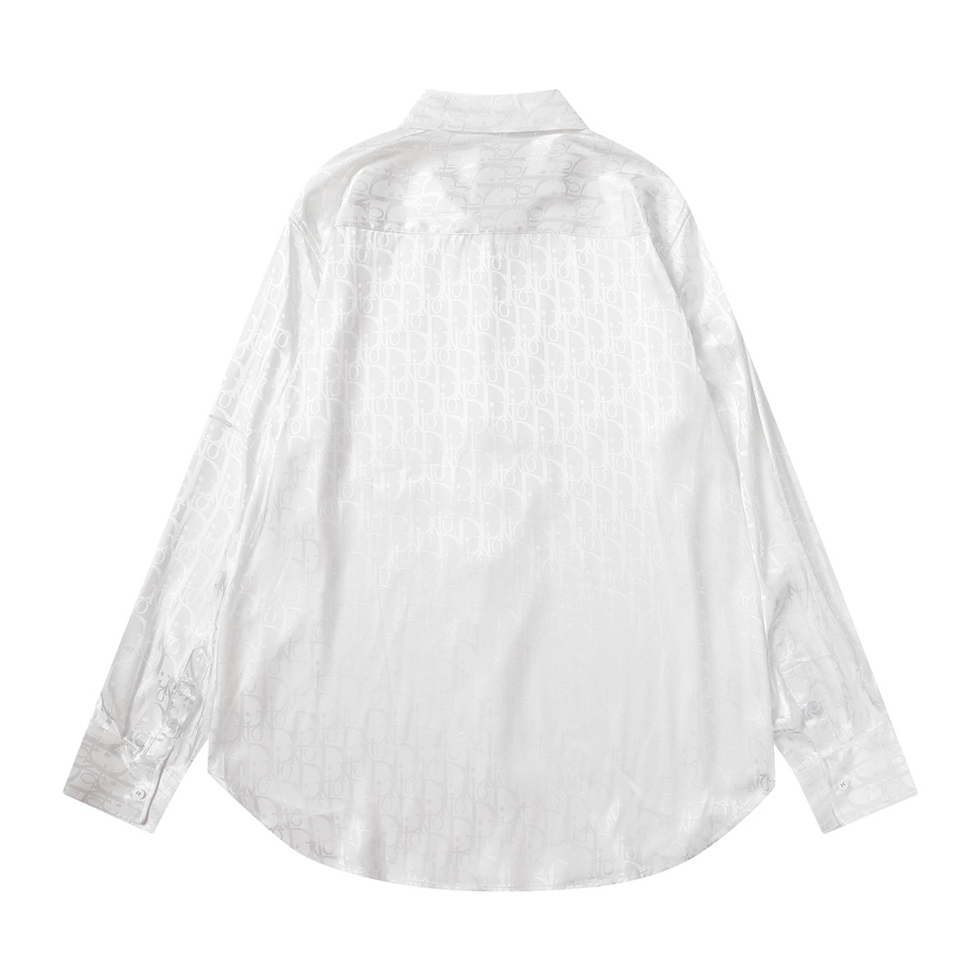【DIOR 公式旗艦店】ディオール シャツ ご好評に付き再入荷！黒 白