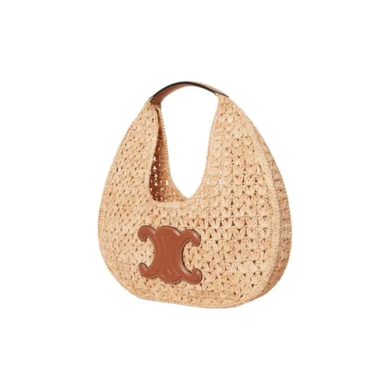 【CELINE旗艦店】セリーヌ わら編みバッグ 33*16CM