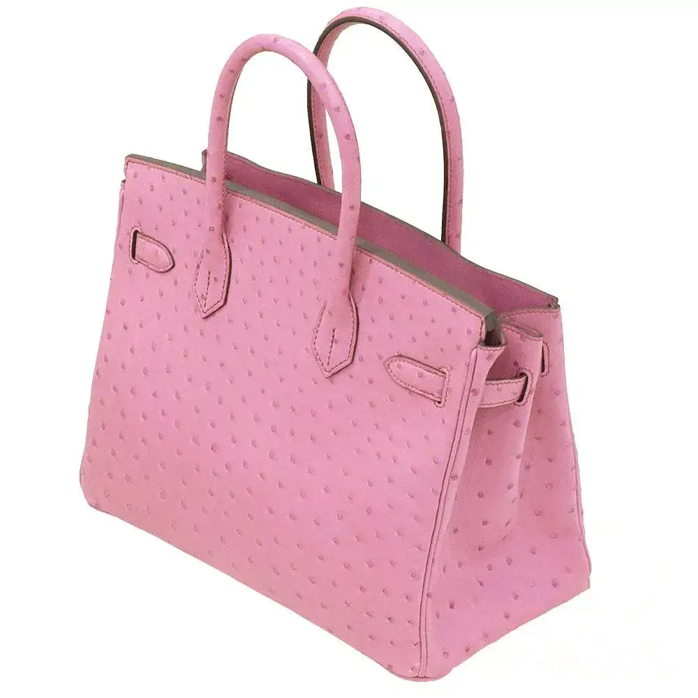 【HERMES】エルメス バーキン 30cm オーストリッチ ゴールド金具