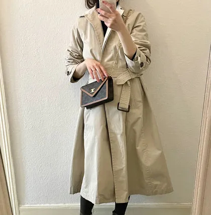 【CELINE】 TRIOMPHE CANVAS WALLET チェーンウォレット