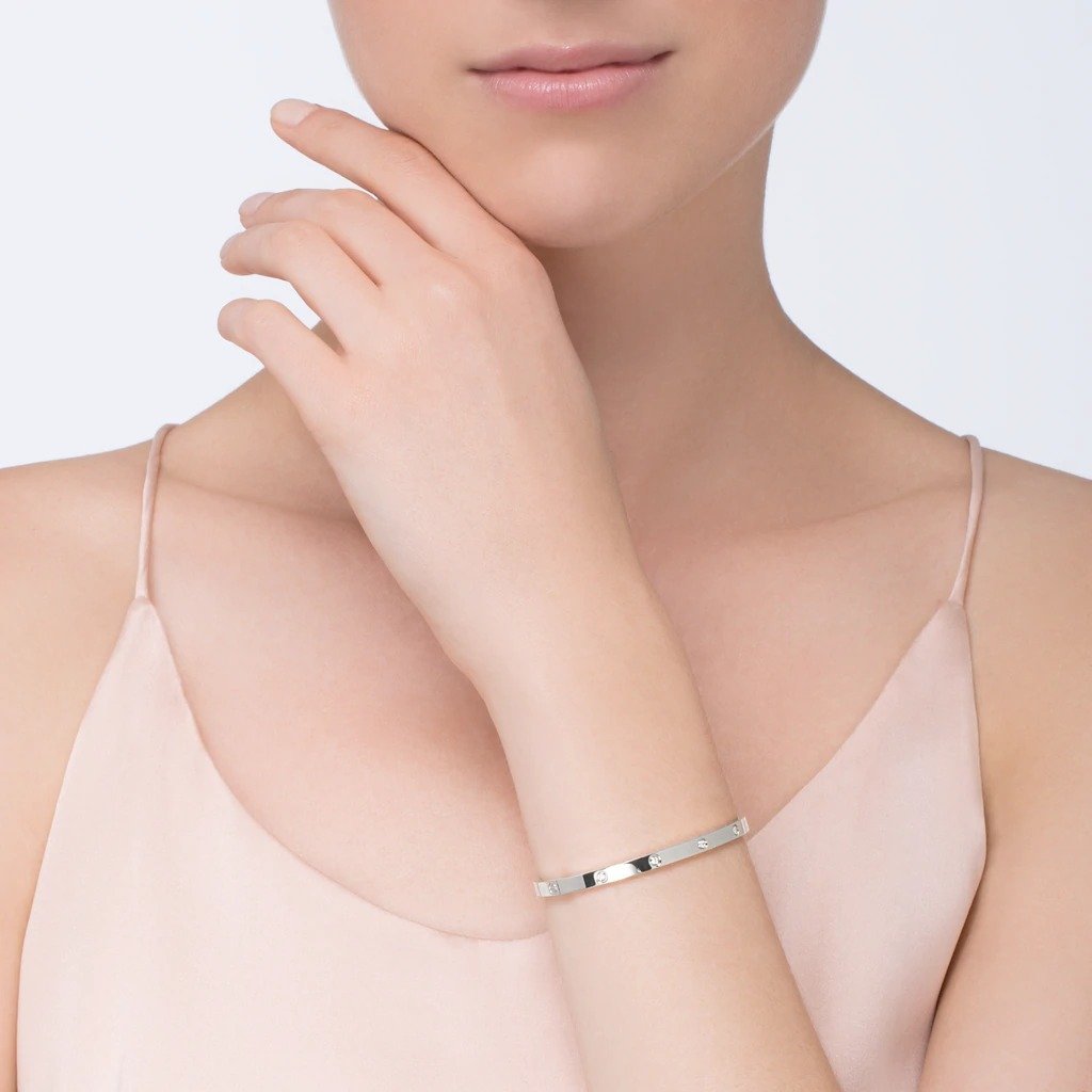 【Cartier】カルティエ LOVE BRACELET, SMALL MODEL, 10 DIAMONDS ブレスレット、SM、ダイヤモンド10個