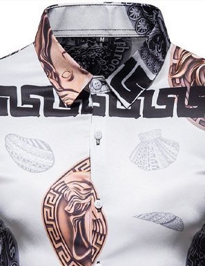 VERSACE ヴェルサーチ 長袖シャツ 2カラー