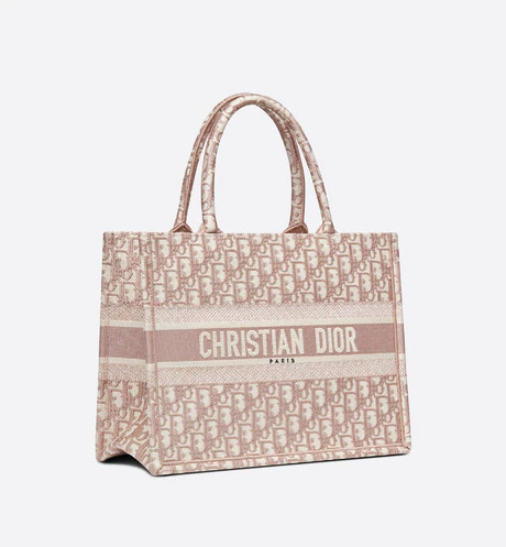 【新作★即納！】 DIOR BOOK TOTE トートバッグ ピンク 関税込
