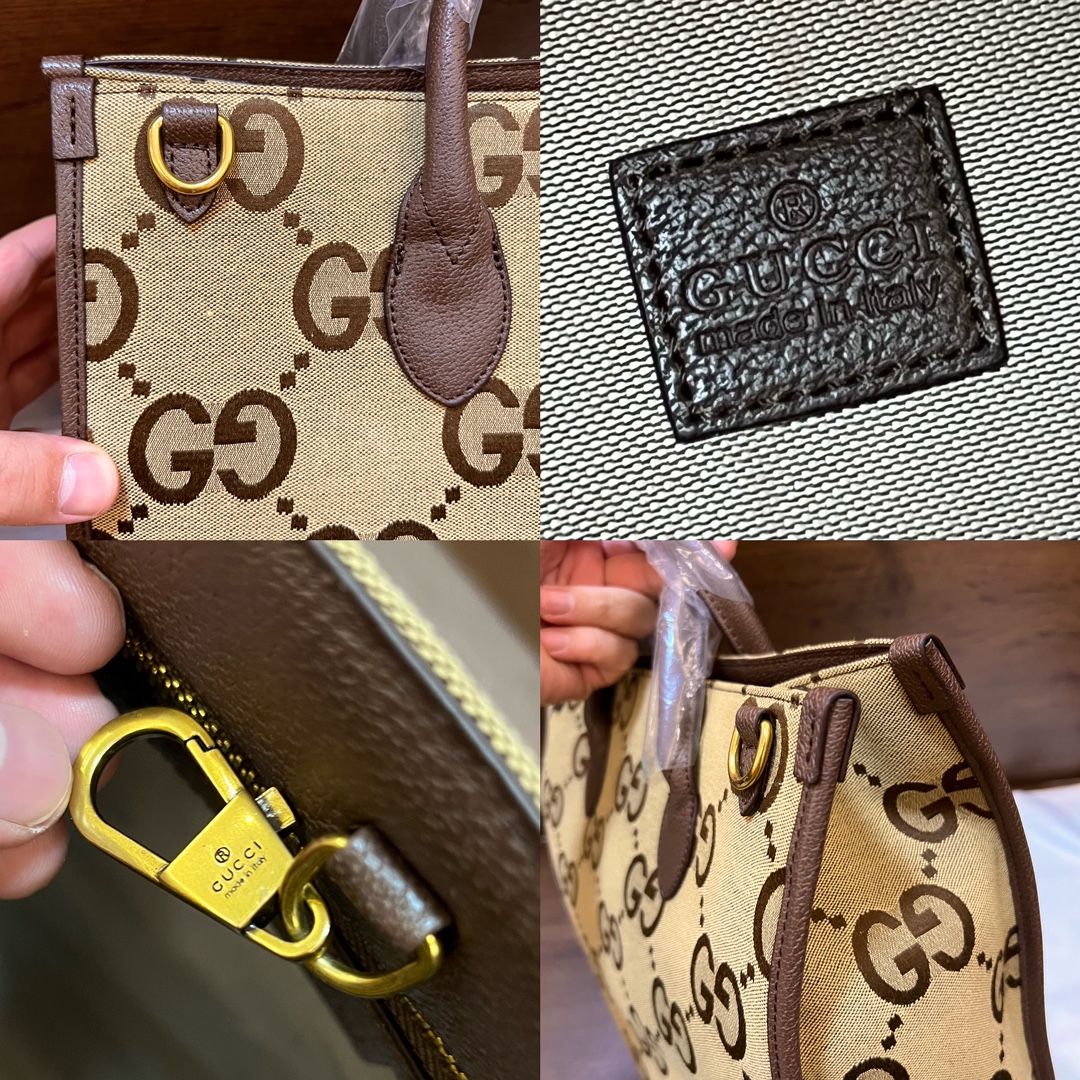 GUCCI 〔グッチ〕ダブルG トートバッグ