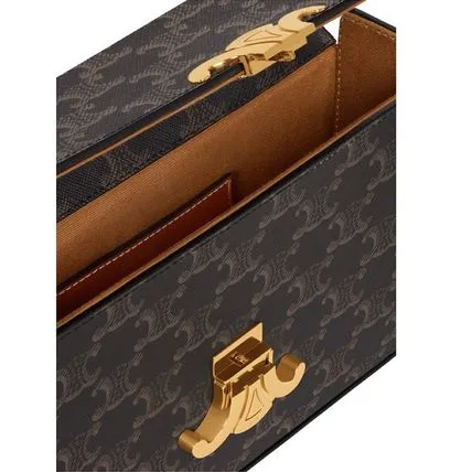 《CELINE》カーフスキン ボックス トリオンフ ★送料込★