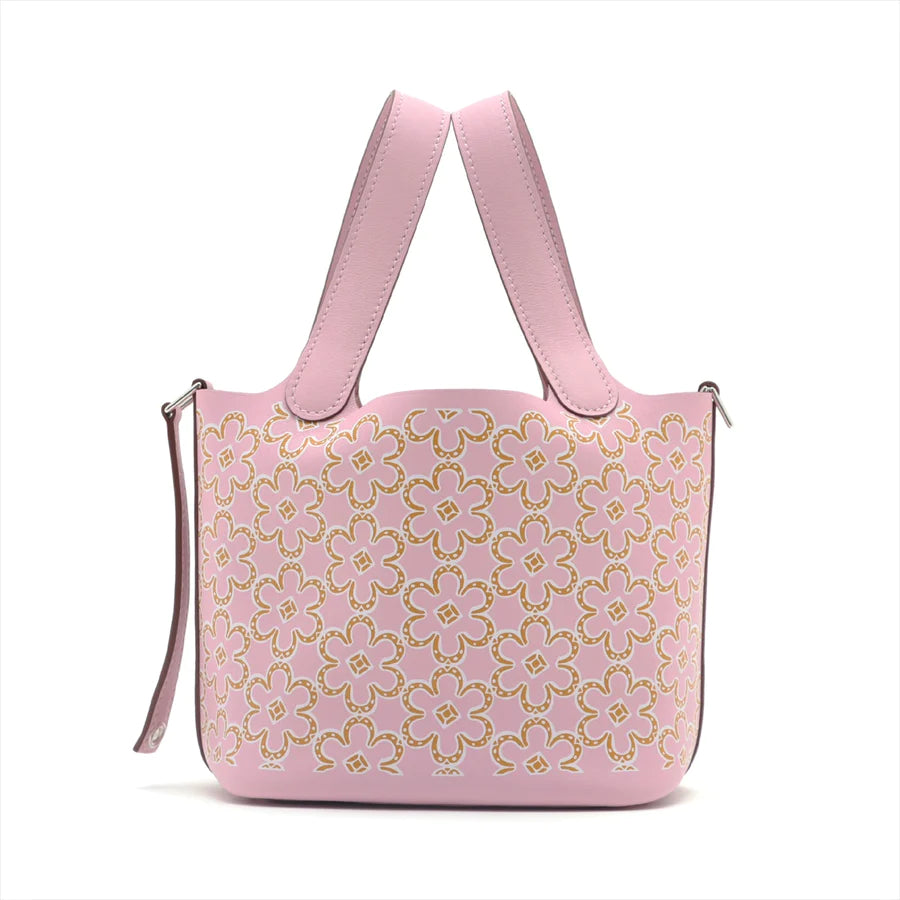 エルメス ピコタンロック ミクロ ラッキーデイジー スイフト モーヴシルベストル シルバー金具